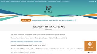 
                            8. Netaxept kunnskapsbase - Nettpilot