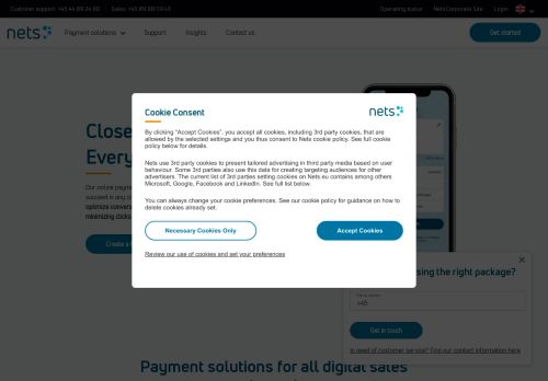 
                            11. Netaxept payment solutions for online payments - Nets