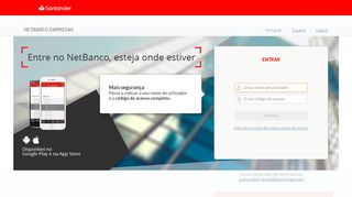 
                            9. NetBanco Empresas - Santander