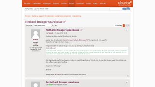 
                            9. Netbank Broager sparekasse - Ubuntu Danmark support