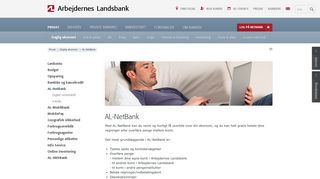 
                            2. Netbank - Læs om AL-NetBank her - Arbejdernes Landsbank