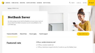 
                            3. NetBank Saver - CommBank