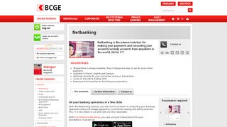 
                            12. Netbanking | Banque Cantonale de Genève - BCGE