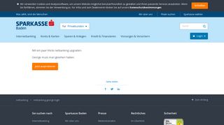 
                            7. netbanking-george-login | Sparkasse Baden