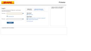 
                            13. NetBenefits Login Page - DHL - Fidelity Investments