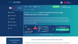 
                            6. NetBet Account Login Problems? - Here's What to Do - Betting Bonus