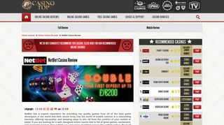 
                            11. Netbet Casino Review 2019 | A Full Review of Bonuses,Games & More