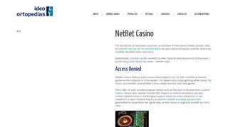 
                            10. Netbet Casino Roulette