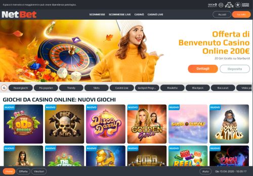 
                            4. NetBet: Casinó, Scommesse e Pronostici Online