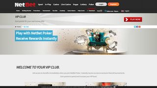 
                            7. NetBet Poker VIP Club | NetBet Poker