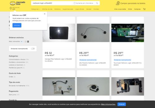 
                            4. Netbook Login Ar5bxb63 - Informática no Mercado Livre Brasil