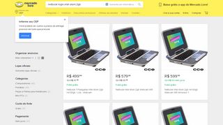 
                            1. Netbook Login,intel Atom,2gb - Informática no Mercado Livre Brasil