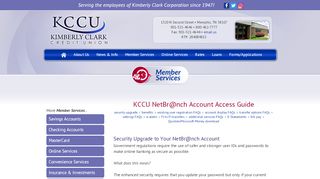 
                            11. NetBr@nch :: KCCU - Kimberly Clark Credit Union