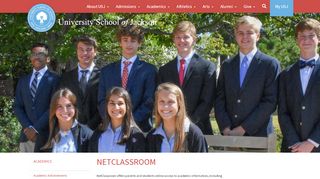 
                            13. NetClassroom | University School of Jackson