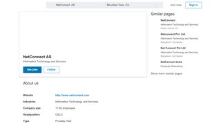
                            12. NetConnect AS | LinkedIn