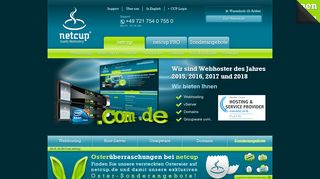 
                            1. netcup GmbH - Ihr Partner fuer Webhosting, vServer, Server, managed ...