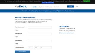 
                            2. NetDebit® Kundenlogin - NetDebit® GmbH