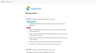 
                            7. NetDrive3 - Bdrive Accounts