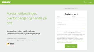 
                            8. NETELLER » Bli med gratis