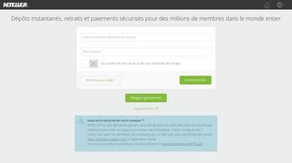 
                            2. NETELLER » Connectez-vous