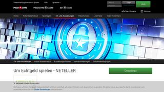 
                            5. Neteller Poker - Einzahlung und Spiel - PokerStars