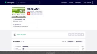 
                            12. NETELLER reviews| Lees klantreviews over www.neteller.com