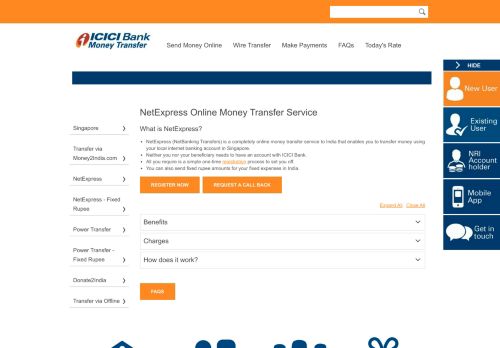 
                            2. NetExpress - Online Money Transfer Service from Singapore to India ...