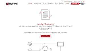 
                            6. netfiles Business - Datenraum für die effektive Online Zusammenarbeit ...