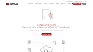 
                            4. netfiles Deal Room - virtueller Datenraum für sichere Transaktionen ...