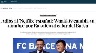 
                            9. Netflix: Adiós al Netflix español: Wuaki.tv cambia su nombre por ...