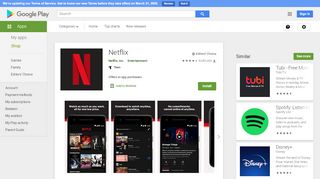 
                            8. Netflix – Apps bei Google Play