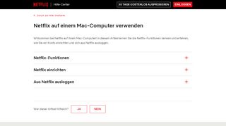 
                            12. Netflix auf einem Mac-Computer verwenden - Netflix Help Center