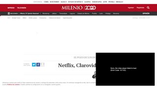 
                            7. Netflix, Clarovideo y Dish Móvil - Milenio