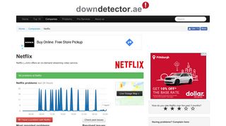 
                            11. Netflix down or not working in the UAE? Current problems, status and ...