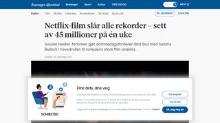 
                            7. Netflix-film slår alle rekorder - Stavanger Aftenblad