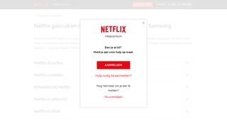 
                            9. Netflix gebruiken op je tv of blu-rayspeler van Samsung