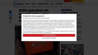 
                            11. Netflix-gebruikers die accounts delen zullen binnenkort moge... - Het ...