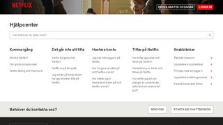 
                            4. Netflix hjälpcenter