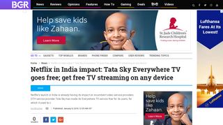 
                            9. Netflix in India impact: Tata Sky Everywhere TV goes free; get free TV ...