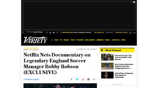 
                            13. Netflix Nabs Documentary on Legendary Soccer Manager Bobby ...