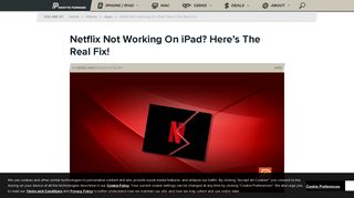 
                            6. Netflix Not Working On iPad? Here's The Real Fix! - Payette Forward