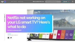 
                            7. Netflix not working on your LG smart TV? Here's what to do - DGiT