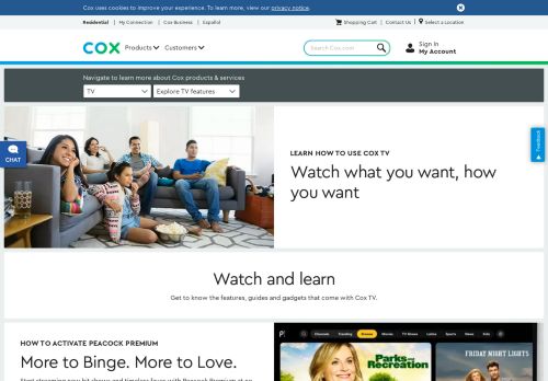 
                            7. Netflix on Contour | Cox Education Center