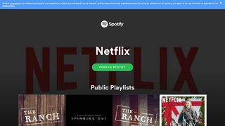 
                            1. Netflix on Spotify