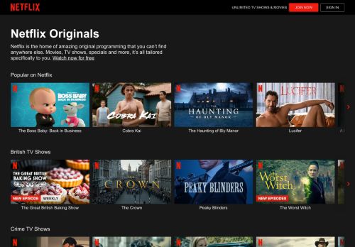 
                            5. Netflix Originals | Netflix Official Site