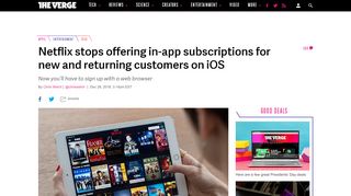 
                            8. Netflix stops offering in-app subscriptions for new customers on iOS ...