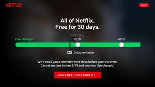 
                            4. Netflix Sverige – Titta på serier online, titta på filmer online
