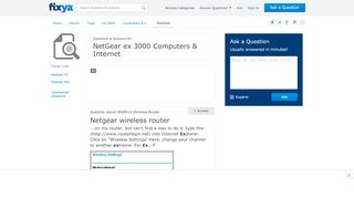 
                            12. NetGear ex 3000 Computers & Internet Questions & Answers (with ...