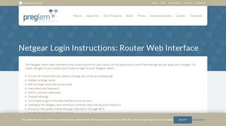 
                            9. Netgear Login Instructions: Router Web Interface - PregLem.com