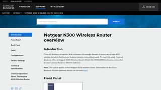 
                            7. Netgear N300 Wireless Router overview | Comcast Business